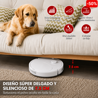 Aspiradora Robot Rayzer® 4 en 1 🔋 Recargable inalámbrico
